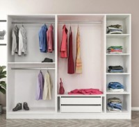 Шкаф Trendy Kale 2216 White 225x190x52cm GTR004203 фото №3 — интернет-магазин Desire.md