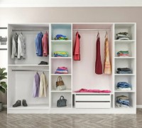 Шкаф Trendy Kale 2439 White 270x190x52cm GTR004211 фото №2 — интернет-магазин Desire.md