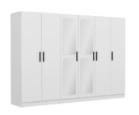 Шкаф Trendy Kale 2439 White 270x190x52cm GTR004211 фото №5 — интернет-магазин Desire.md