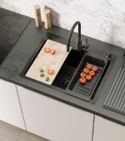 Коландер для кухонных моек Quadron B3218_BL фото №2 — интернет-магазин Desire.md