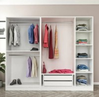 Шкаф Trendy Kale 3110 White/Walnut 225x190x52cm GTR004263 фото №3 — интернет-магазин Desire.md