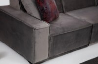 Canapea Trendy Lego Grey 100x76x215cm GTR003170 imaginea #2 — magazin online Desire.md