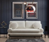 Canapea Trendy Livorno White 188x92x85cm GTR003175