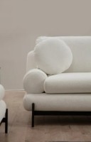 Canapea Trendy Livorno White 188x92x85cm GTR003175 imaginea #2 — magazin online Desire.md