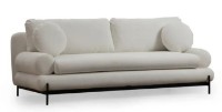 Canapea Trendy Livorno White 230x92x85cm GTR003285 imaginea #3 — magazin online Desire.md