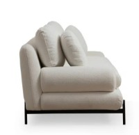 Canapea Trendy Livorno White 230x92x85cm GTR003285 imaginea #4 — magazin online Desire.md