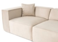 Диван Trendy Lora Cream 108x220x65cm GTR003176 фото №4 — интернет-магазин Desire.md