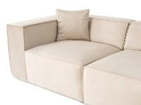 Canapea Trendy Lora Cream 108x303x65cm GTR003286 imaginea #5 — magazin online Desire.md