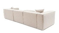Canapea Trendy Lora Light Brown 108x303x65cm GTR003287 imaginea #3 — magazin online Desire.md
