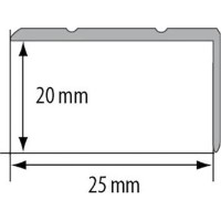 Наполный профиль Cezar LSW 27 (1830006) фото №2 — интернет-магазин Desire.md