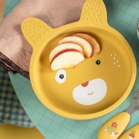 Set veselă pentru copii Moulin Roty Three Little Rabbits (MR678231) imaginea #8 — magazin online Desire.md