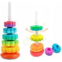 Piramida Essa Toys Rainbow (6902020764051) imaginea #2 — magazin online Desire.md