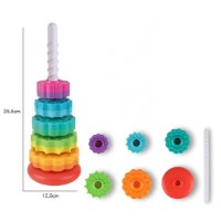 Piramida Essa Toys Rainbow (6902020764051) imaginea #6 — magazin online Desire.md