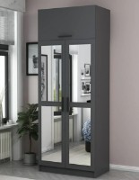 Шкаф Trendy Kale 2223 Anthracit 90x235x52cm GTR004760 фото №6 — интернет-магазин Desire.md