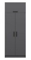 Шкаф Trendy Kale 2230 Anthracit 90x255x52cm GTR004765 фото №3 — интернет-магазин Desire.md
