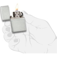 Brichetă Zippo 13 Brushed Sterling Silver imaginea #4 — magazin online Desire.md