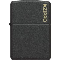 Brichetă Zippo 236ZL 236 Classic Black Crackle Zippo Logo
