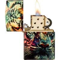 Brichetă Zippo 46145 48458 Painted Tiger Design imaginea #3 — magazin online Desire.md