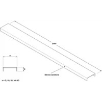 Profil pentru podea Lambro U-23-2440-SILVER-MI imaginea #3 — magazin online Desire.md