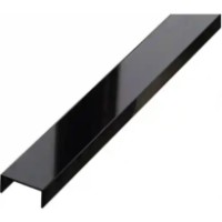 Profil pentru podea Lambro U-40-2700-BLACK-MI