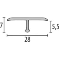 Наполный профиль Parkett-Freund PF 293 H61 Oak Grey 270  18932761 фото №2 — интернет-магазин Desire.md