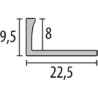 Profil pentru podea Parkett-Freund PF 303 U Silver 250 18032524 imaginea #2 — magazin online Desire.md