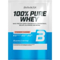 Proteină Biotech 100% Pure Whey Strawberry 28g