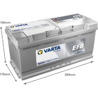 Автомобильный аккумулятор Varta Dynamic EFB (605500095K262) фото №2 — интернет-магазин Desire.md