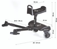 Adaptor cu scaun inclus BabyGo WeGo Saddle (BGO-68002) imaginea #5 — magazin online Desire.md