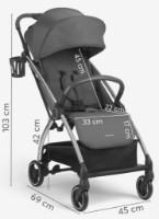 Коляска Kikka Boo Joy Mint/Blue (31001030205) фото №3 — интернет-магазин Desire.md