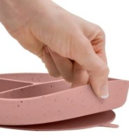 Farfurie din silicon Kikka Boo Platinum Blush (31302050034) imaginea #3 — magazin online Desire.md