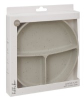 Farfurie din silicon cu ventuza Kikka Boo Platinum Sand (31302050033) imaginea #3 — magazin online Desire.md