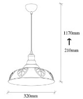 Люстра Trendy Saglam 3714 32x117x32cm GTR002575 фото №2 — интернет-магазин Desire.md
