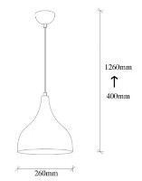 Люстра Trendy Saglam 3726 26x126x26cm GTR002559 фото №2 — интернет-магазин Desire.md