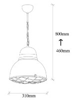 Люстра Trendy Saglam 3729 31x98x31cm GTR002584 фото №2 — интернет-магазин Desire.md