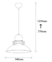 Люстра Trendy Saglam 3735 34x123x34cm GTR002577 фото №2 — интернет-магазин Desire.md