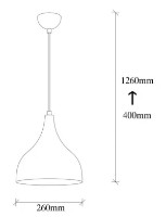 Люстра Trendy Saglam 3760 26x126x26cm GTR002560 фото №2 — интернет-магазин Desire.md