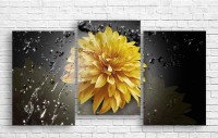 Pictură ArtDesign Yellow Chrysanthemum 110x60cm (C-10279)
