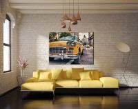 Pictură ArtDesign Yellow taxi 45x63cm (FT-10014)