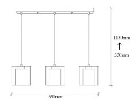 Люстра Trendy Swank 702-S1 65x113x65cm GTR002709 фото №2 — интернет-магазин Desire.md