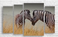 Картина ArtDesign Zebras 120х80cm (F-10018)
