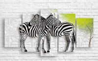 Pictură ArtDesign Zebras 150x80cm (F-10211)
