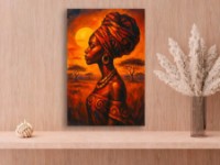 Pictură ArtDesign Женщина в закате 48x72cm (TA-10001)