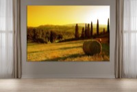 Pictură ArtDesign Sunset in the Tuscan fields 45x67cm (FP-10005)