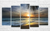 Pictură ArtDesign Sunset on the beach 140х81cm (F-10063)