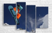 Pictură ArtDesign Surfing in winter 131х90cm (SP-10006)