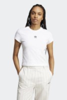 Tricou de dame Adidas Essentials Slim Tee White, s.M imaginea #2 — magazin online Desire.md