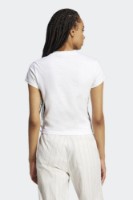 Tricou de dame Adidas Essentials Slim Tee White, s.M imaginea #3 — magazin online Desire.md