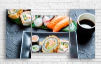 Картина ArtDesign Sushi 116x65cm (E-10067)