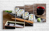 Pictură ArtDesign Sushi and wasabi 155x94cm (E-10070)